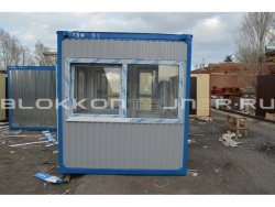 Блок-контейнер 4м, проходная, г.Ставрополь в Астане