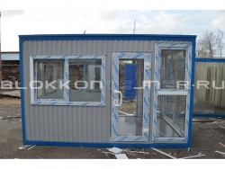 Блок-контейнер 4м, проходная, г.Ставрополь в Астане